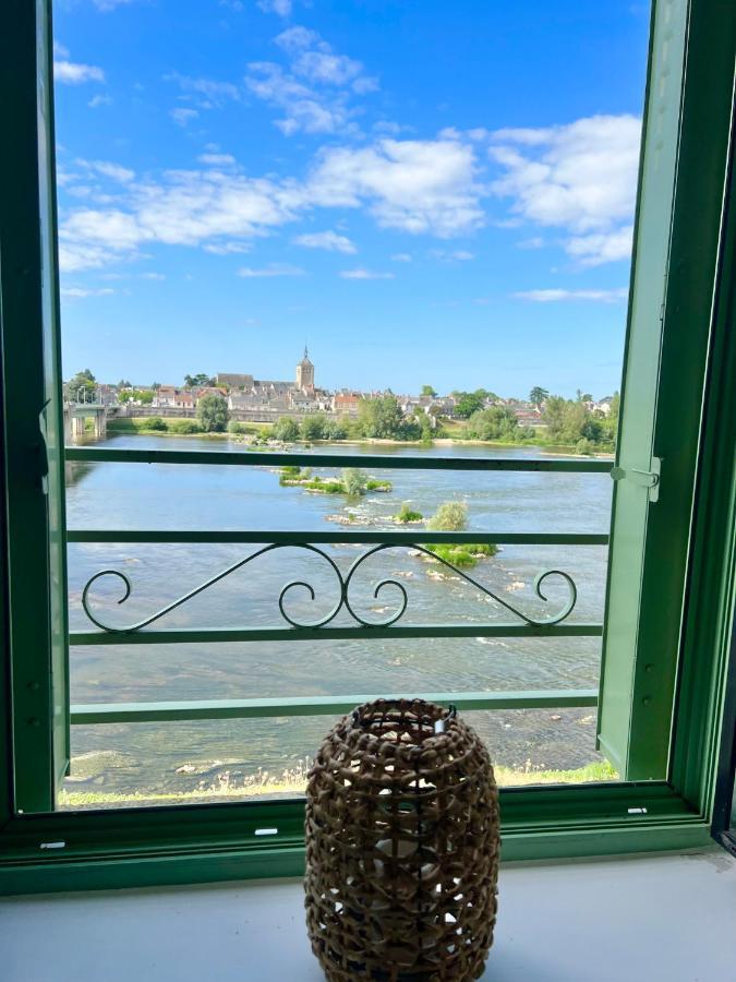 La Vue Loire Appartement Saint-Denis-de lʼHôtel Eksteriør billede